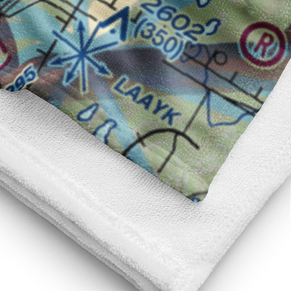 Seamans Field (9N3) VFR Sectional Towel 