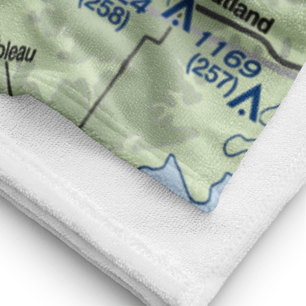 Sean D Sheldon Memorial Airfield (23MU) VFR Sectional Towel 