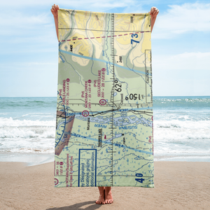 Secluded Lake Airport (49AK) VFR Sectional Towel