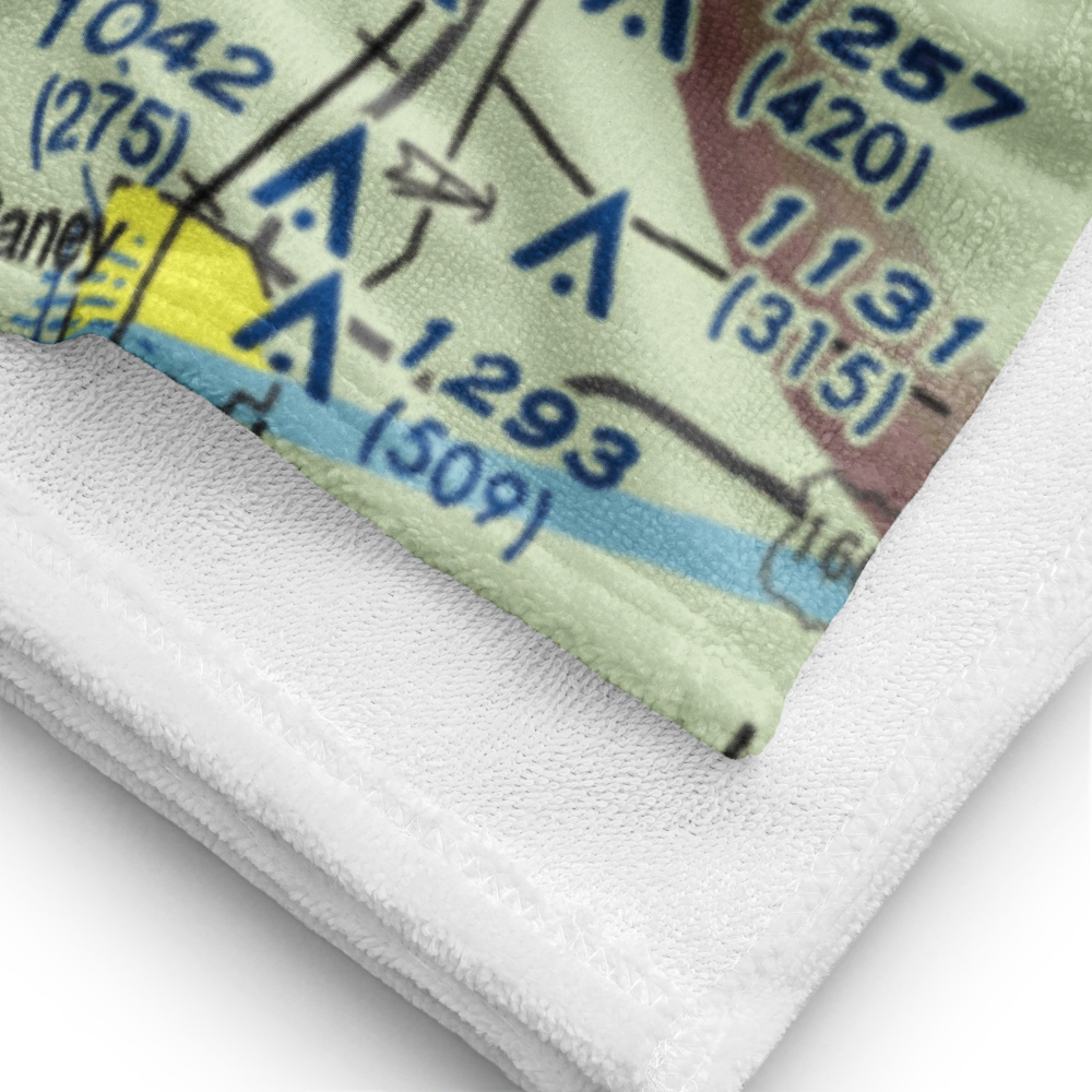 Sedan City Airport (61K) VFR Sectional Towel 