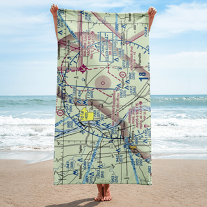 Seigfried Halfpap Airport (87IS) VFR Sectional Towel