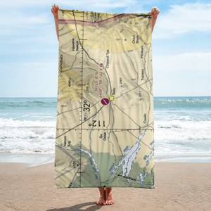 Sells Airport (E78) VFR Sectional Towel