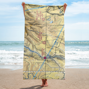 Seven Devils Airport (ID17) VFR Sectional Towel