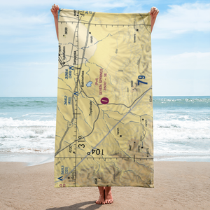 Seven Springs Airport (16TA) VFR Sectional Towel