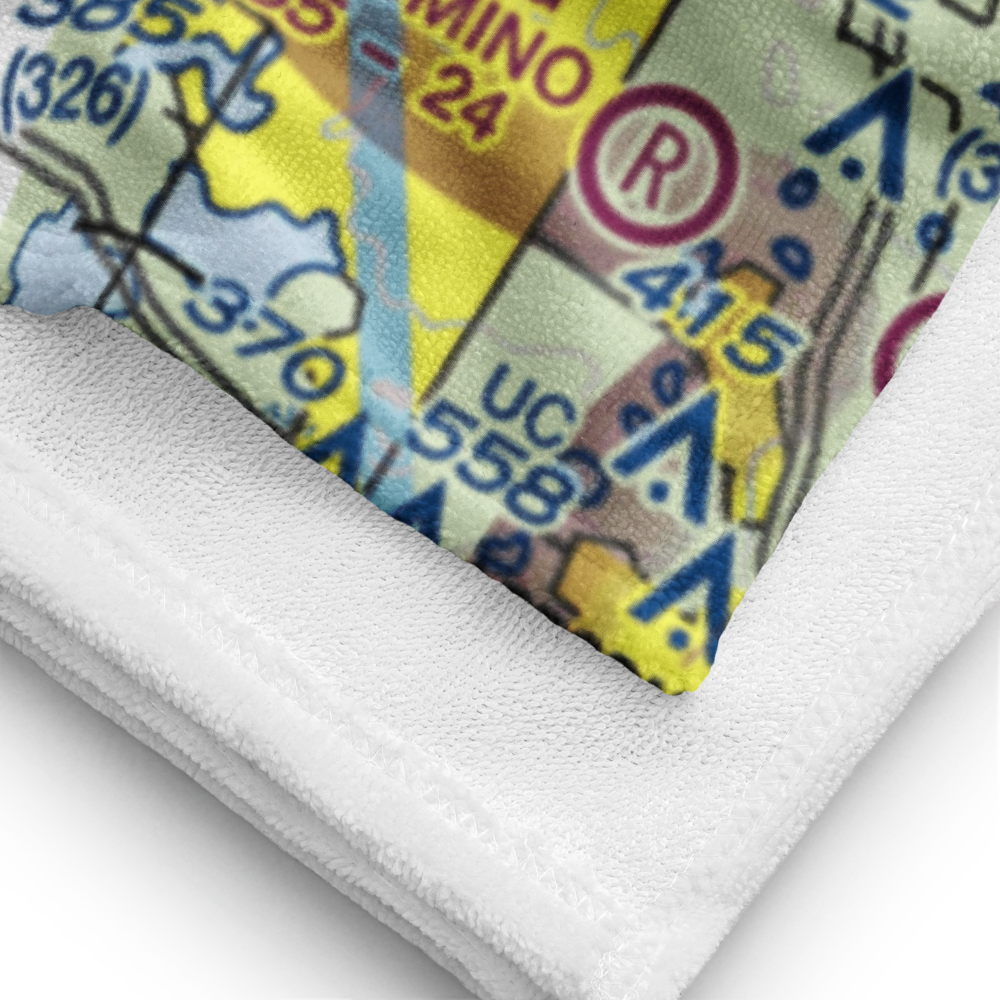 Seven Springs Ranch Airport (FL76) VFR Sectional Towel 