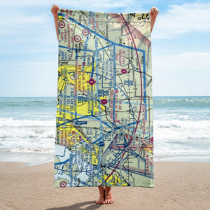 Shady Acres Airport (3B8) VFR Sectional Towel