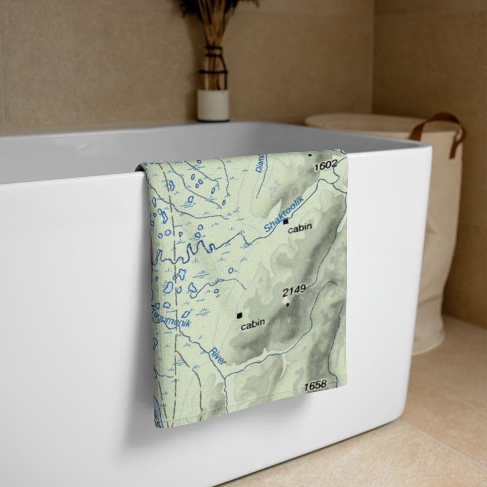 Shaktoolik Airport (2C7) VFR Sectional Towel 