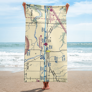 Shamrock Municipal Airport (2F1) VFR Sectional Towel