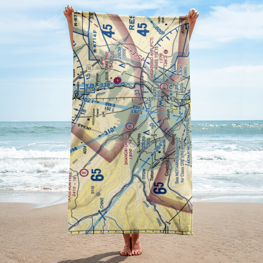 Shangri-La Airport (0WN1) VFR Sectional Towel 