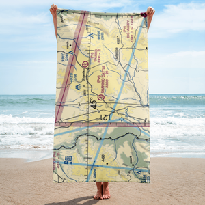 Shaniko Cattle Airport (OG54) VFR Sectional Towel