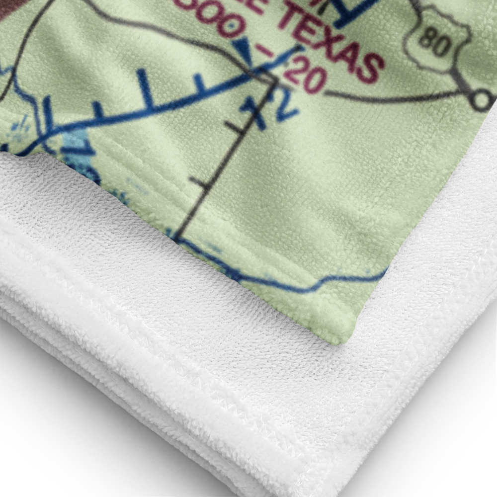 Sharpe Field (TGE) VFR Sectional Towel 