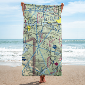 Sheeley's Farm Airport (NK08) VFR Sectional Towel