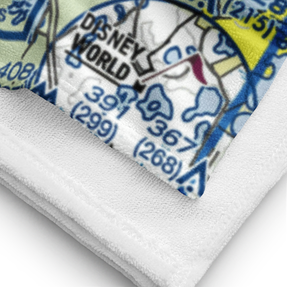 Sheets Airport (FA42) VFR Sectional Towel 