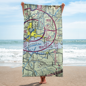 Shelburne Farms Airport (VT22) VFR Sectional Towel