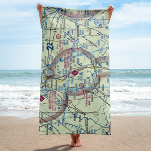 Shelby County Airport (EET) VFR Sectional Towel