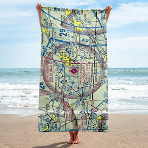 Shelby-Cleveland County Regional Airport (EHO) VFR Sectional Towel