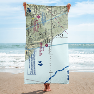 Shelter Cove Airport (0Q5) VFR Sectional Towel