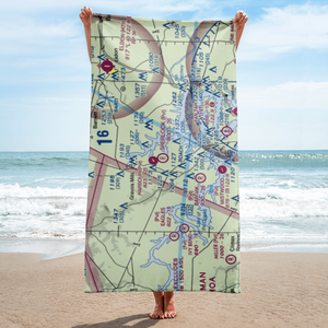 Sherlock Field (1MO8) VFR Sectional Towel