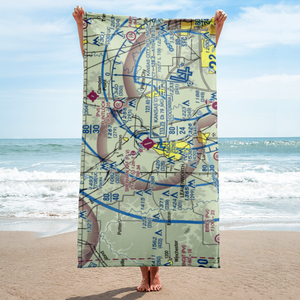 Sherman Army Air Field (FLV) VFR Sectional Towel