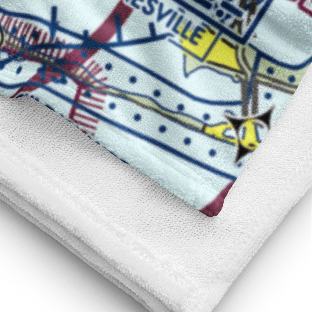 Shields Airport (AL55) VFR Sectional Towel 