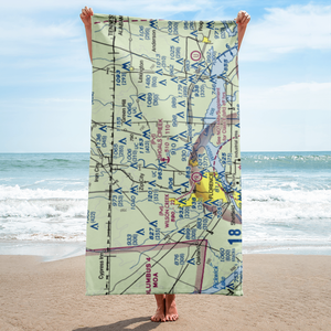 Shoals Creek Seaplane Base (AL46) VFR Sectional Towel