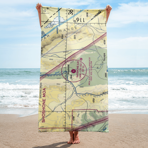 Shoshone Airport (L61) VFR Sectional Towel