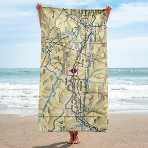 Shoshone County Airport (S83) VFR Sectional Towel