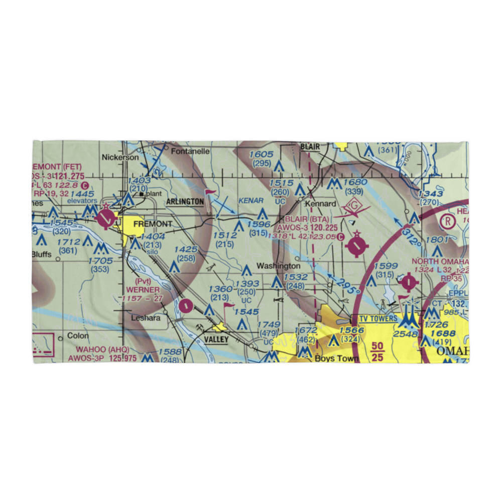 Sibbernsen Airport (1NE5) VFR Sectional Towel 