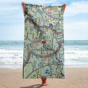 Sidney Municipal Airport (N23) VFR Sectional Towel