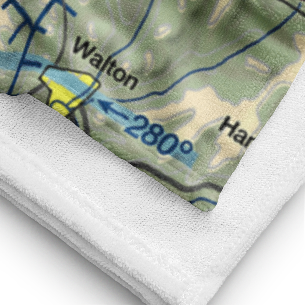 Sidney Municipal Airport (N23) VFR Sectional Towel 