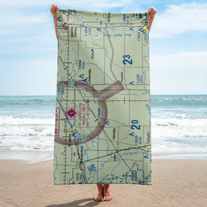 Sieg's Farm Airport (MY00) VFR Sectional Towel