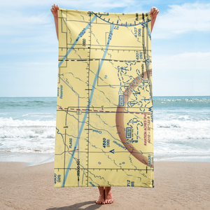 Silkman Farms Inc. Airport (10CO) VFR Sectional Towel