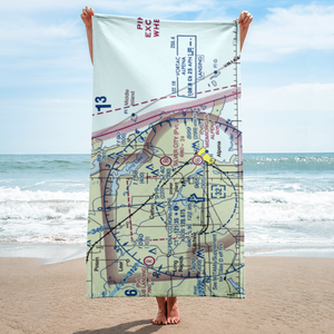 Silver City Airpark (53M) VFR Sectional Towel