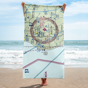 Silver Lake Airport (MI71) VFR Sectional Towel