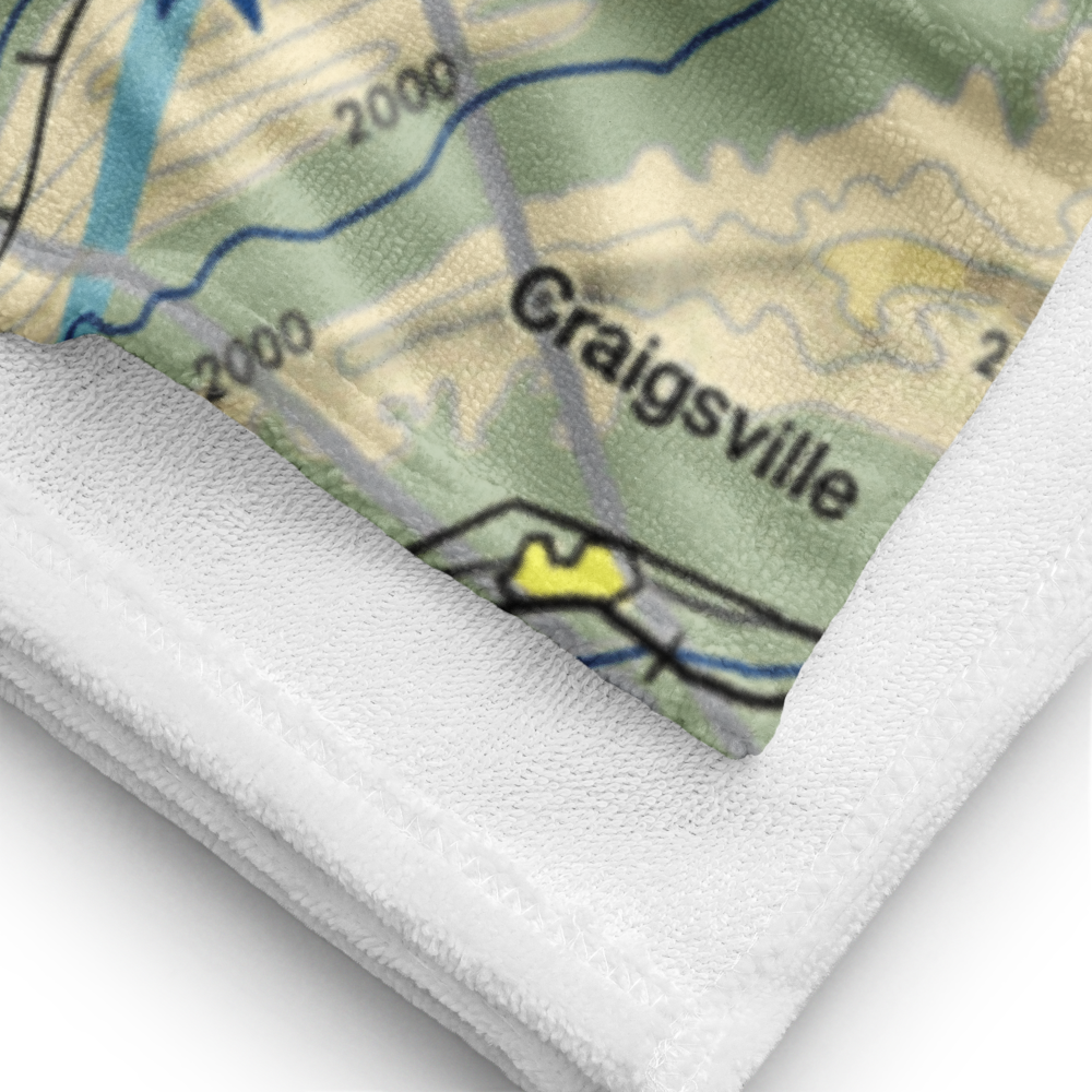 Singleton Airport (97VA) VFR Sectional Towel 