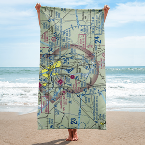 Sioux Gateway Airport/Brigadier General Bud Day Field (SUX) VFR Sectional Towel