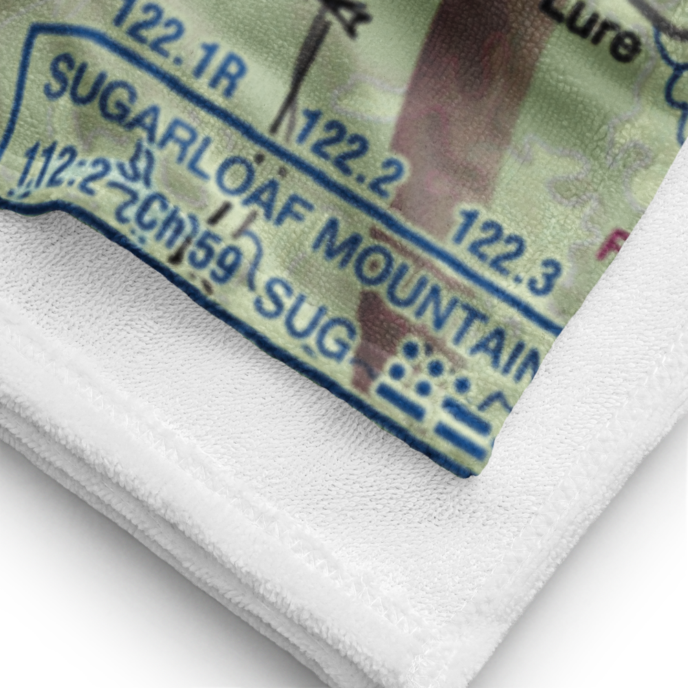 Six Oaks Airport (NC67) VFR Sectional Towel 