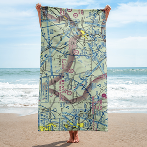 Skis Landing Area Airport (CT07) VFR Sectional Towel