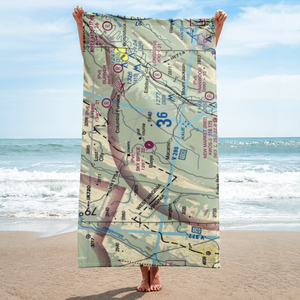 Sky Bryce Airport (VG18) VFR Sectional Towel