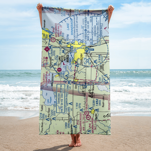 Sky Diving Airport (64WI) VFR Sectional Towel