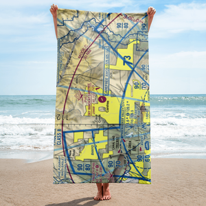 Sky Ranch At Carefree Airport (18AZ) VFR Sectional Towel