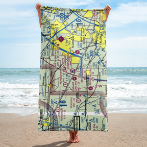 Sky Soaring Airport (55LL) VFR Sectional Towel