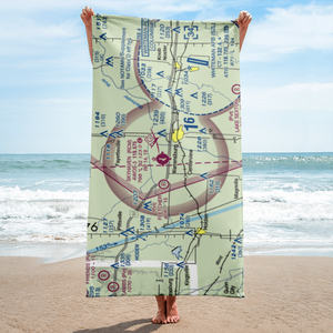 Skyhaven Airport (RCM) VFR Sectional Towel