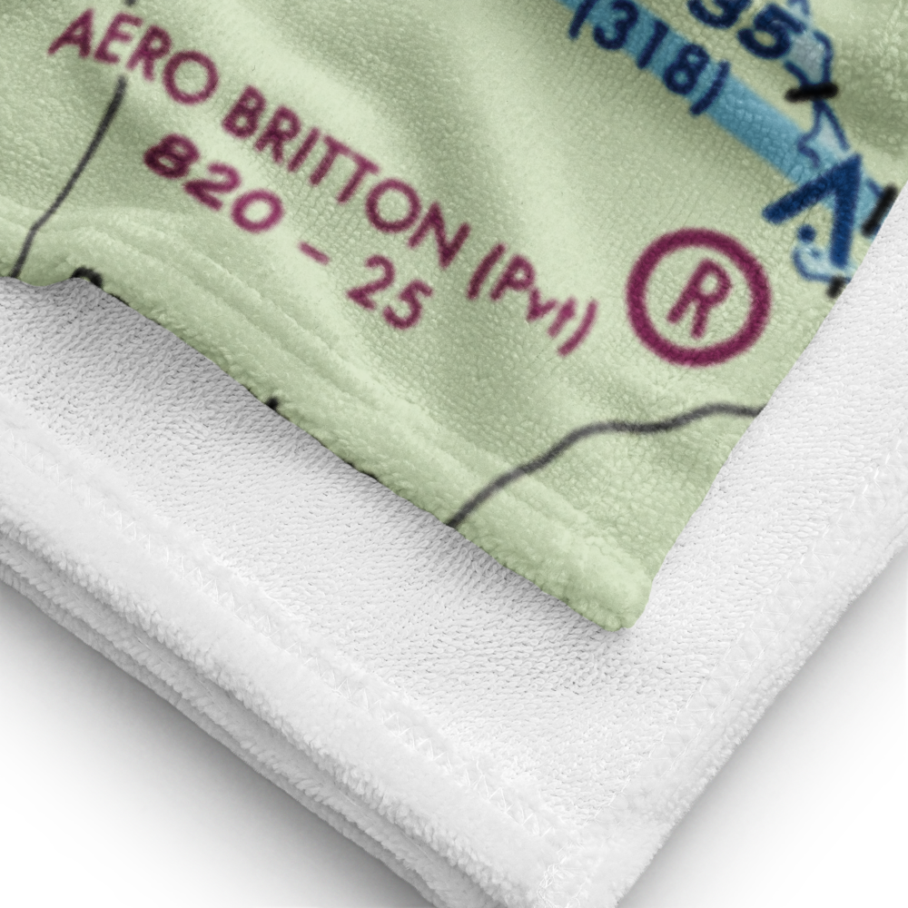 Slater Memorial Airport (9K5) VFR Sectional Towel 