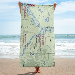 Sleetmute Airport (SLQ) VFR Sectional Towel