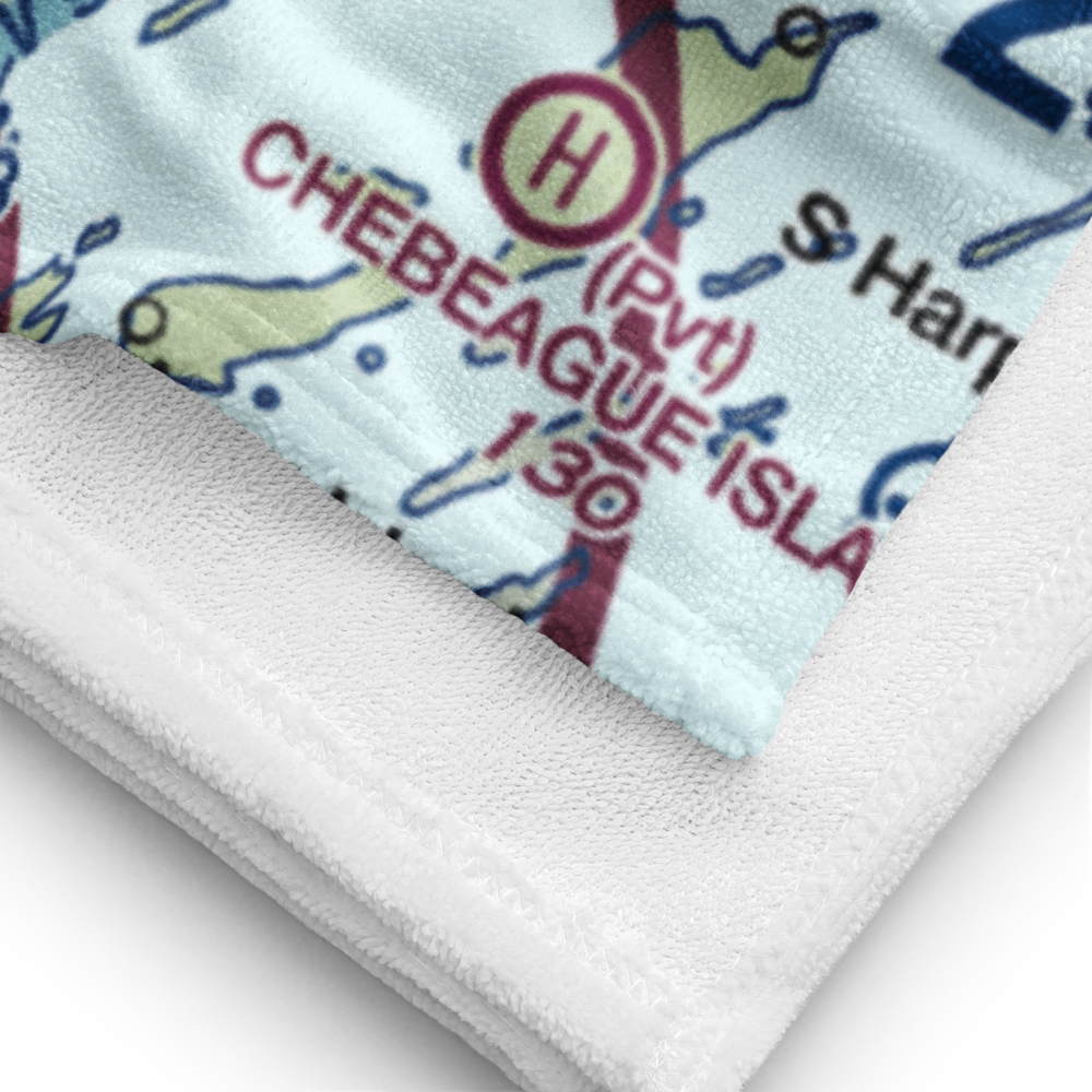 Slip Knot Landing Airport (24ME) VFR Sectional Towel 