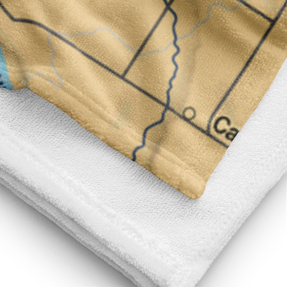 Sloan Airport (WY45) VFR Sectional Towel 