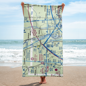 Sloan's Airport (0MO8) VFR Sectional Towel