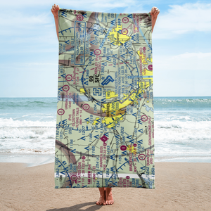 Sloas Airport (80OH) VFR Sectional Towel