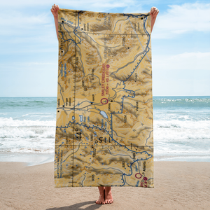 Smiley Creek Airport (U87) VFR Sectional Towel